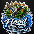 Flood that shit corn decal